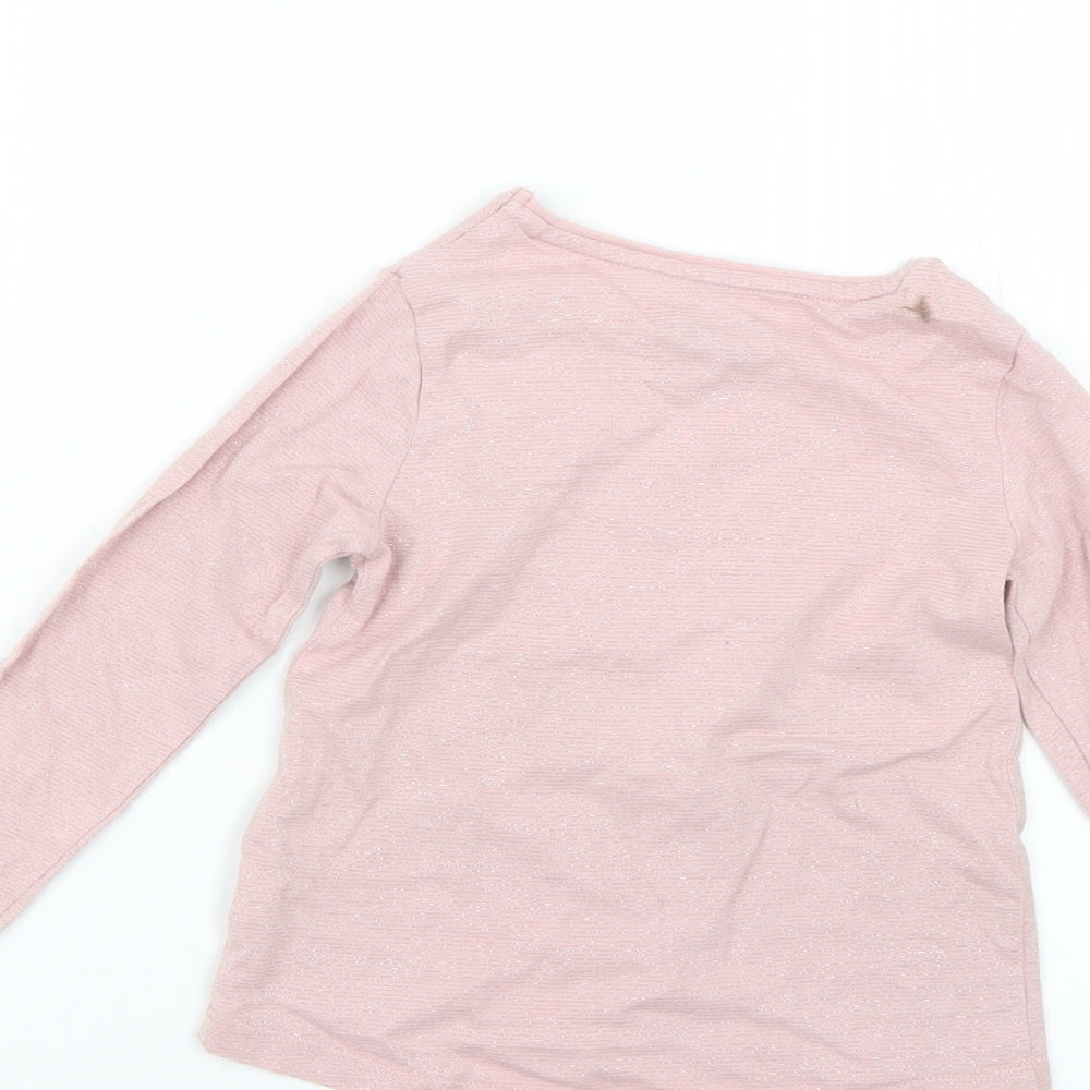 F&F Baby Pink Pullover T-Shirt Size 18-24 Months
