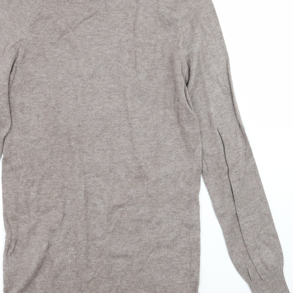 F&F Womens Brown Pullover Jumper Size 8