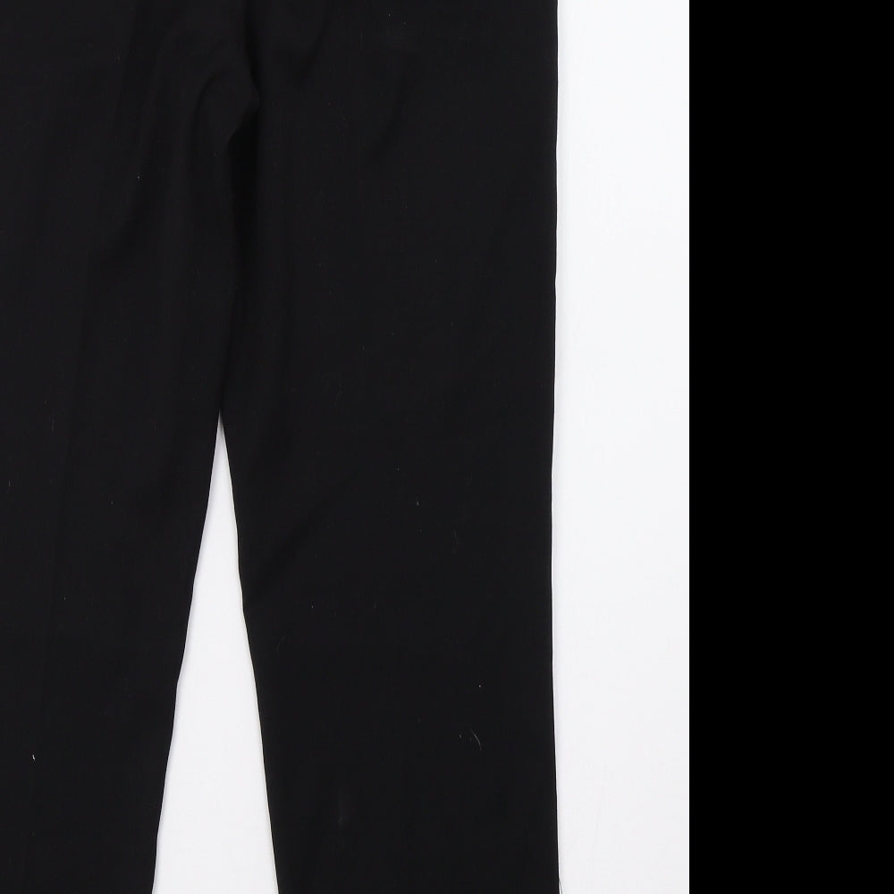 TU Womens Black Trousers Size 10 L30 in