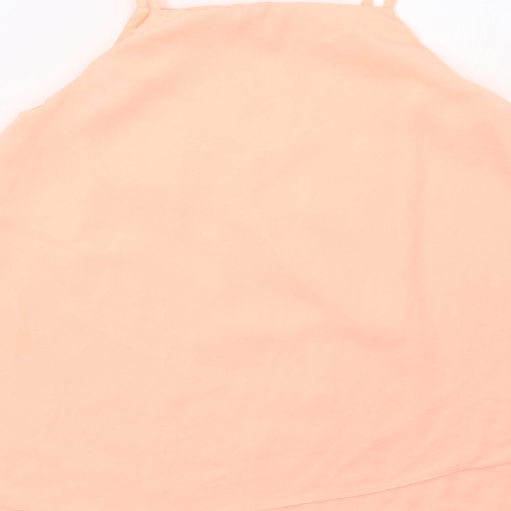 F&F Womens Pink Basic Tank Size 8
