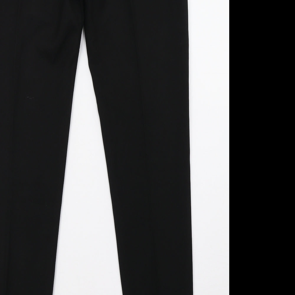 Select Womens Black Trousers Size 6 L30 in