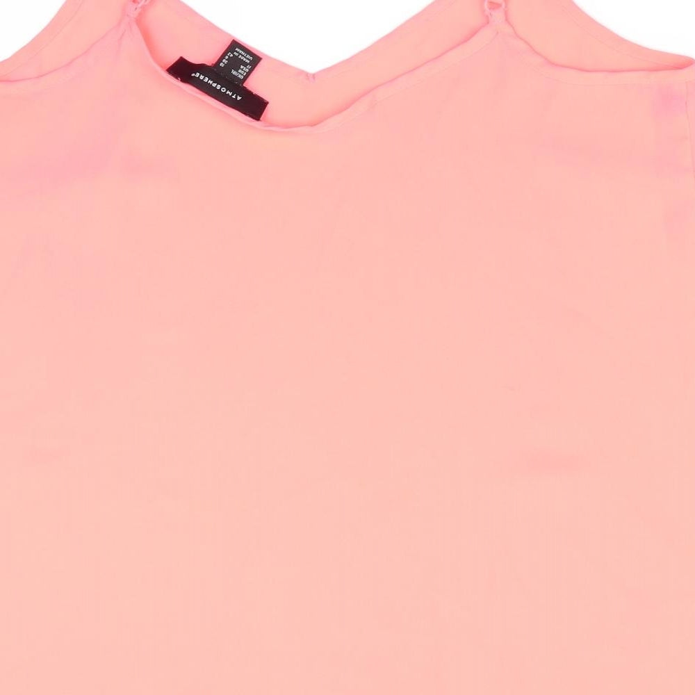 Atmosphere Womens Orange Camisole Tank Size 10