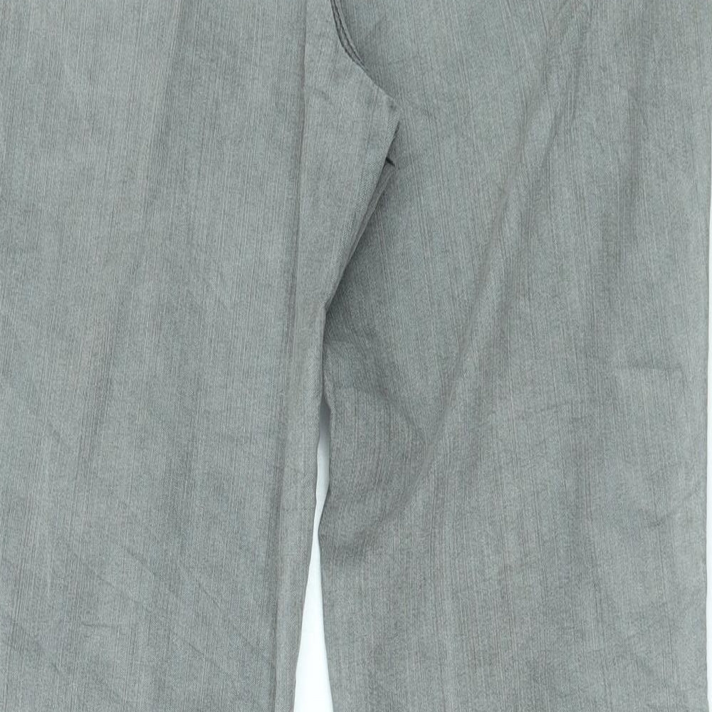 Rosner Womens Grey Straight Jeans Size 34 in L29 in