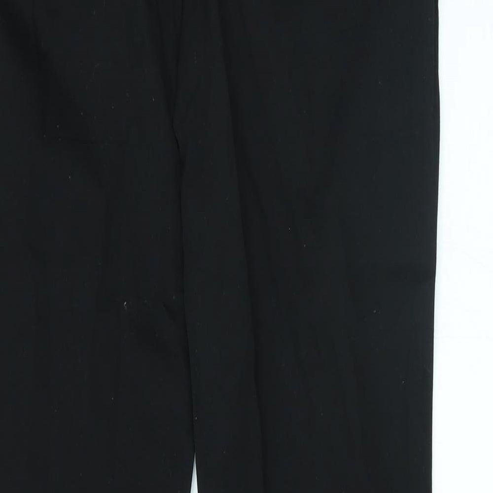 Flashlights Womens Black Trousers Size 12 L32 in