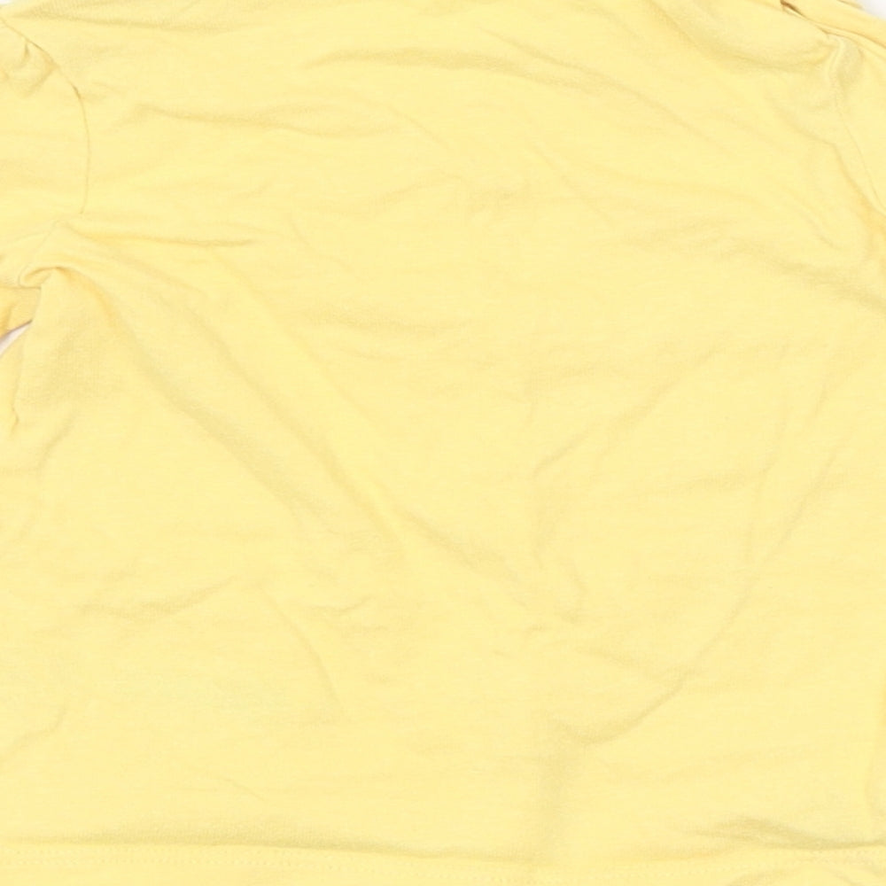 Disney Baby Baby Yellow Basic T-Shirt Size 6-9 Months