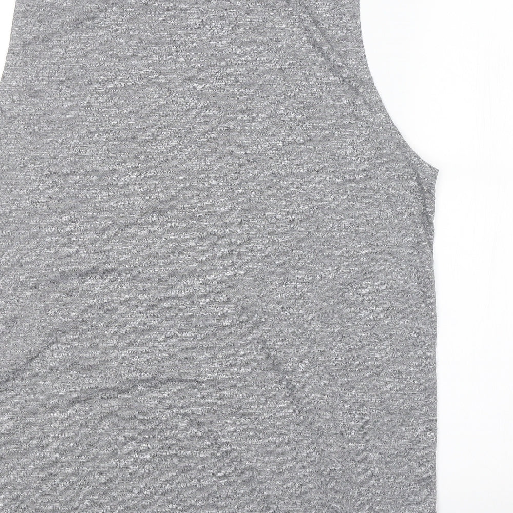 Preworn Mens Grey Basic Tank Size XL