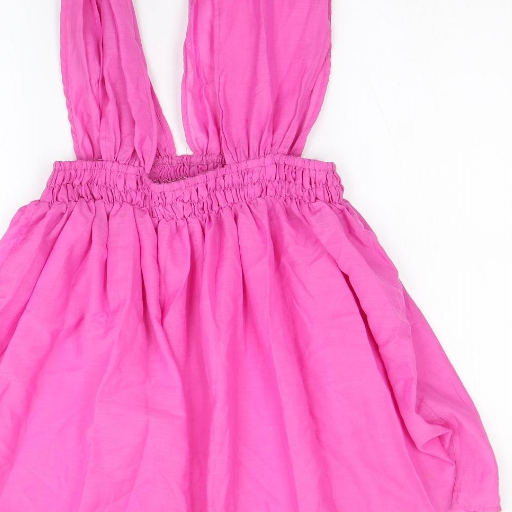 ASOS Womens Pink Basic T-Shirt Size 8
