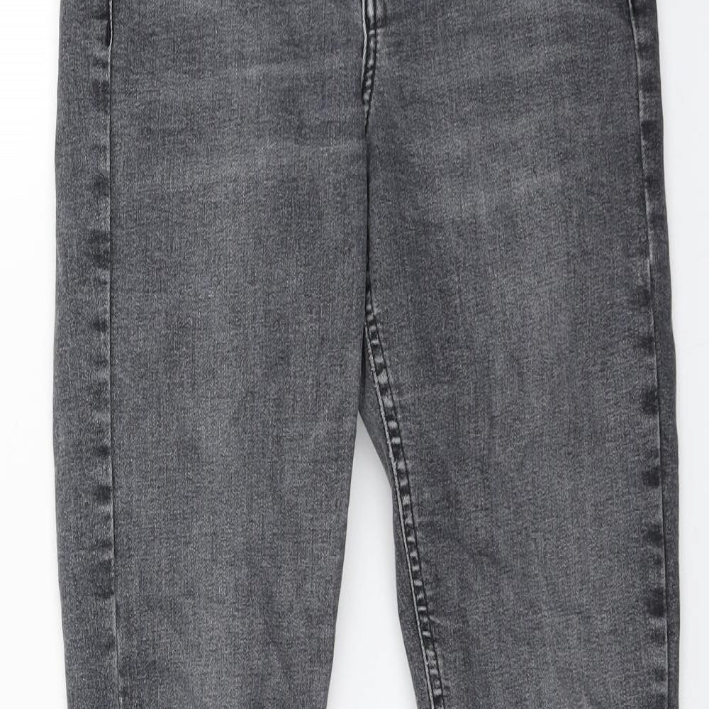 Preworn Womens Grey Skinny Jeans Size 28 in L30 in