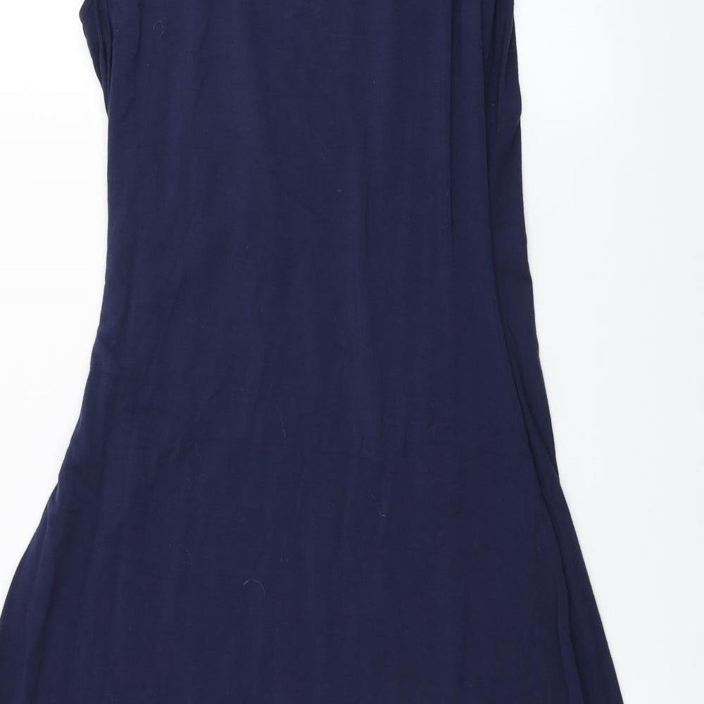 Patty Boutix Womens Blue Fit & Flare Size L