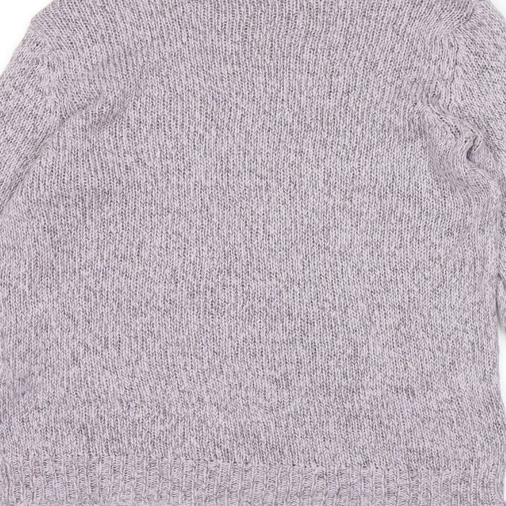 Vera Moda Womens Pink Pullover Jumper Size M