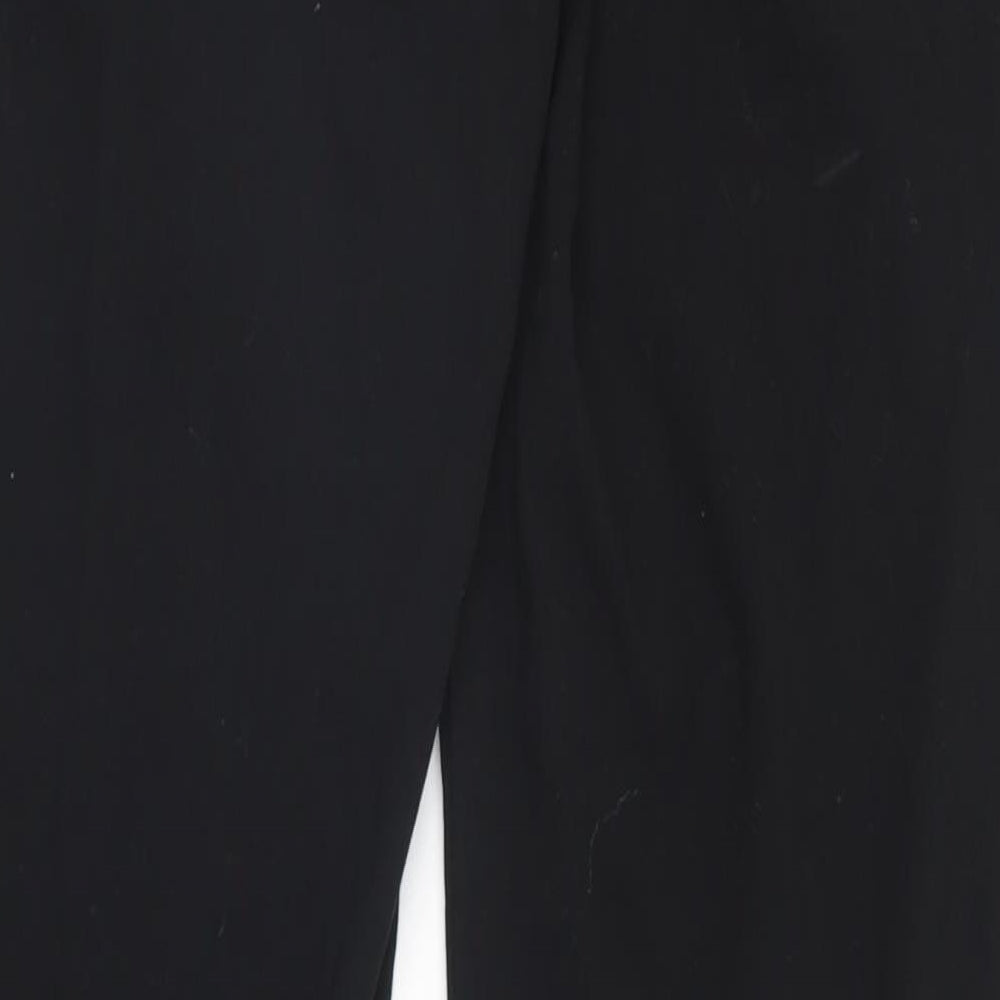 H&M Womens Black Trousers Size 10 L31 in