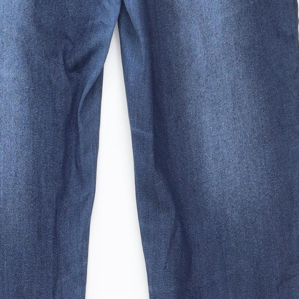 House Womens Blue Skinny Jeans Size 12 L30 in