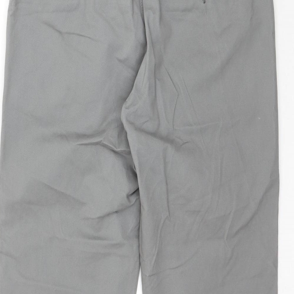 Next Mens Grey Trousers Size 30 L26 in