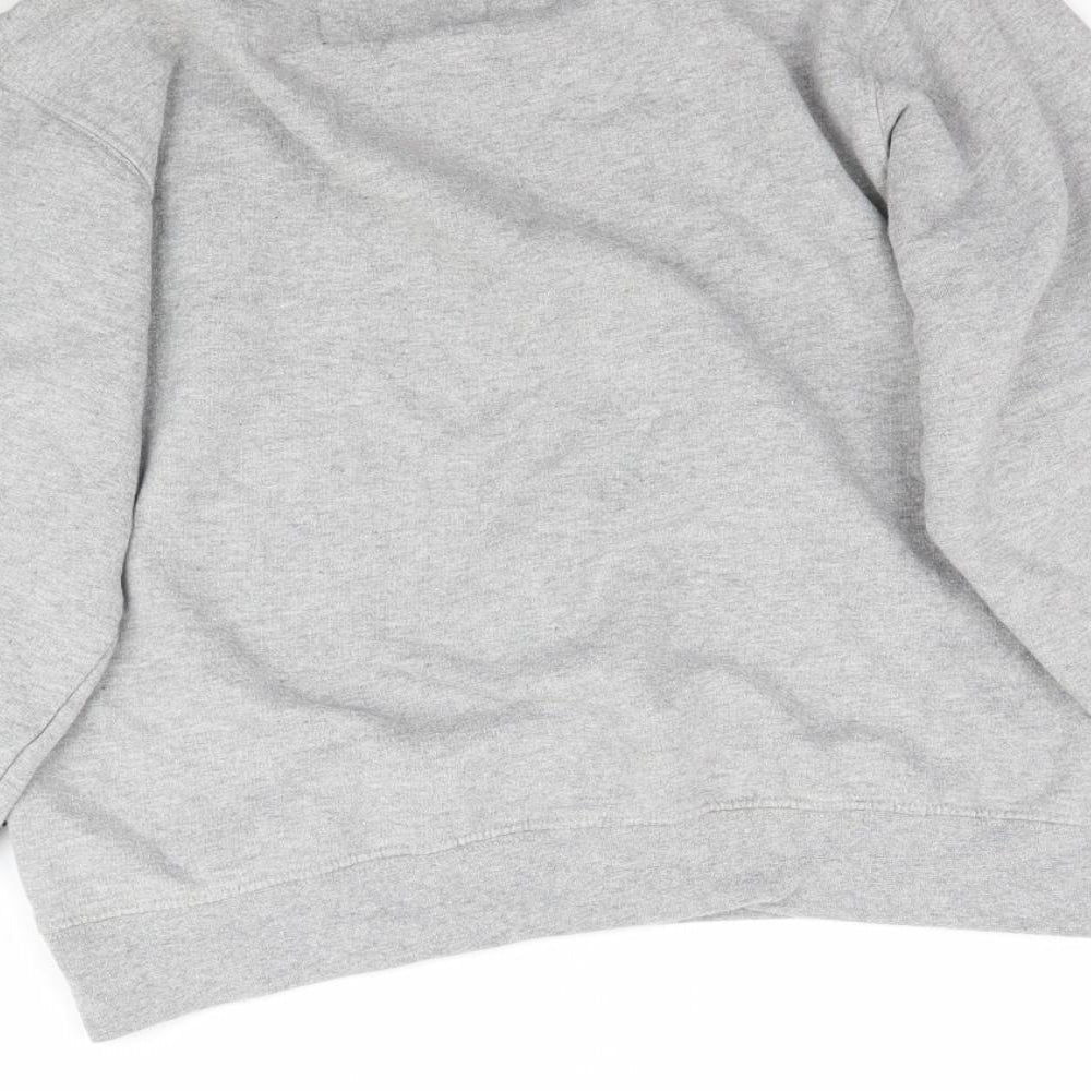 Daniel Lei Womens Grey Pullover Sweatshirt Size L