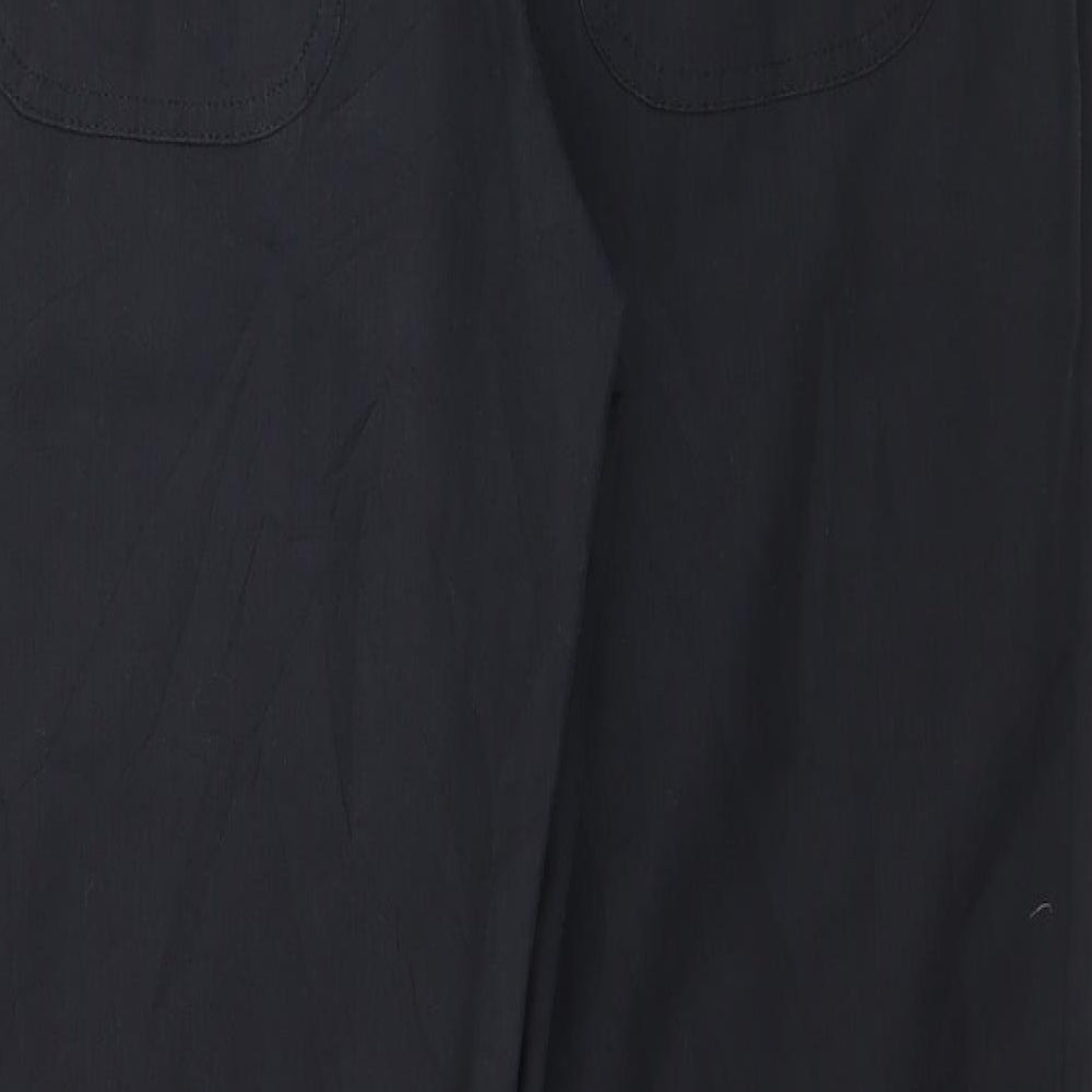 C.A.R.O Womens Black Trousers Size 12 L29 in