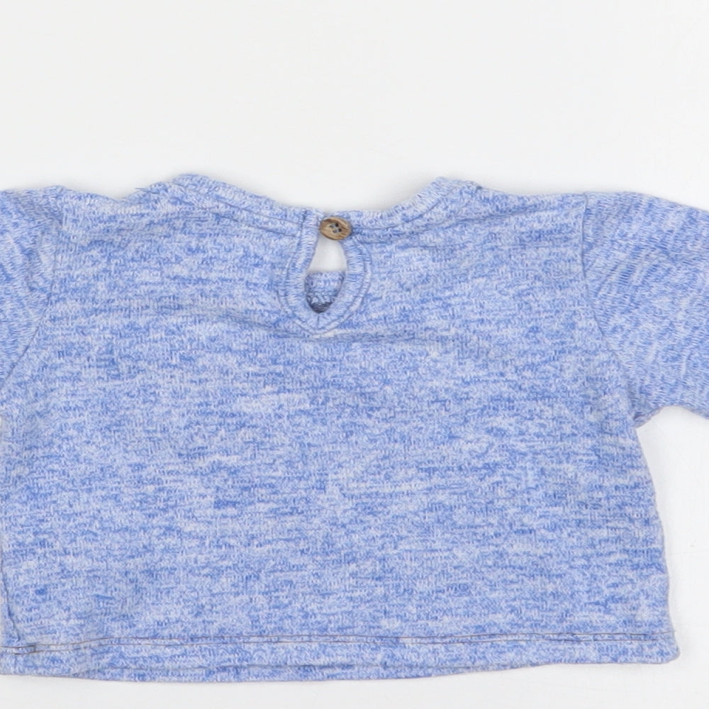 Matalan Baby Blue Pullover Jumper Size 0-3 Months