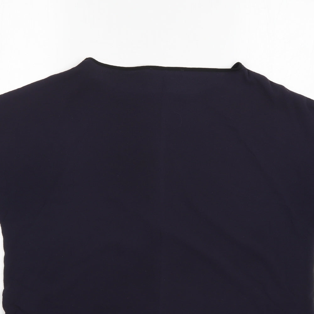 Marks & Spencer Womens Blue Basic Blouse Size 14