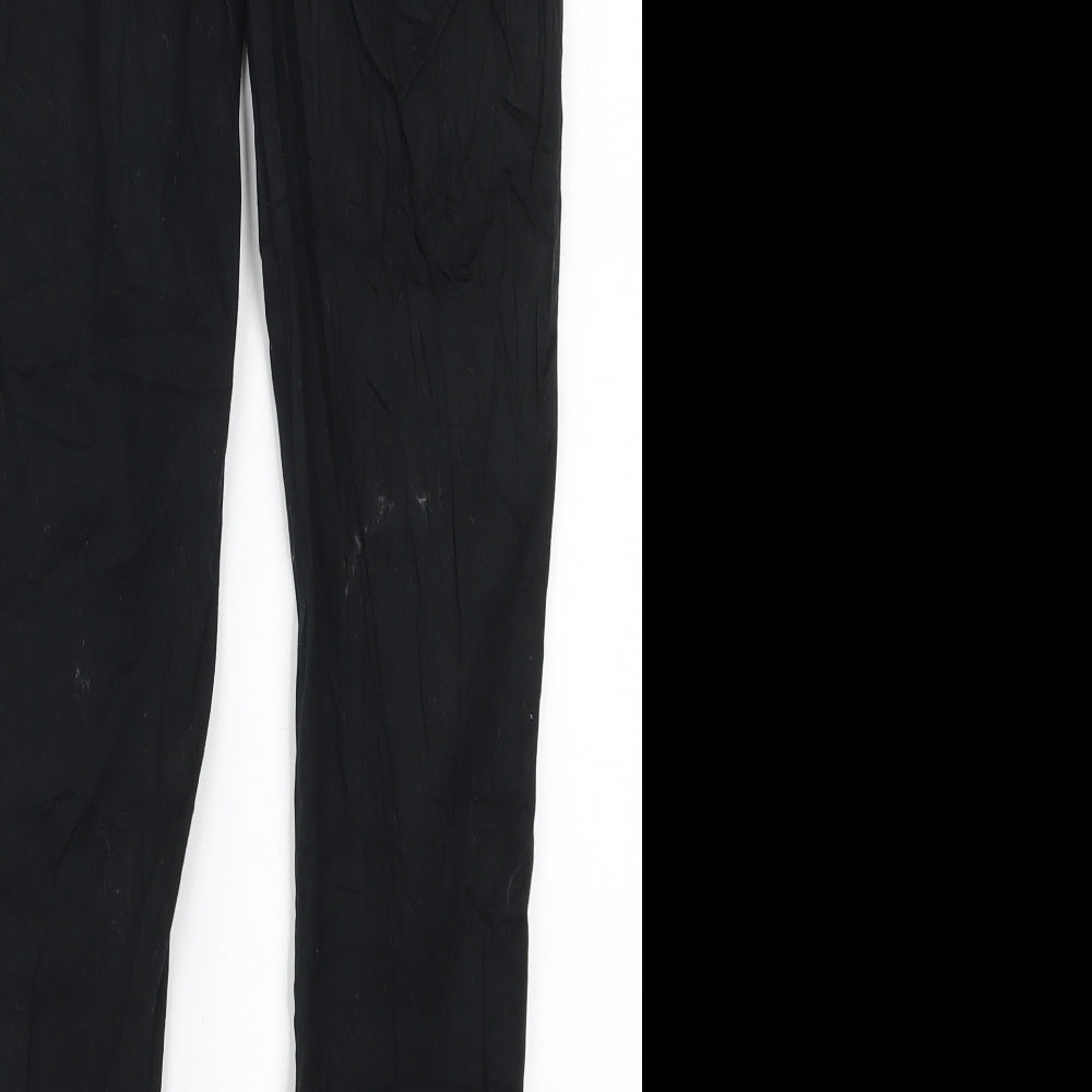 Preworn Womens Black Trousers Size S L26 in