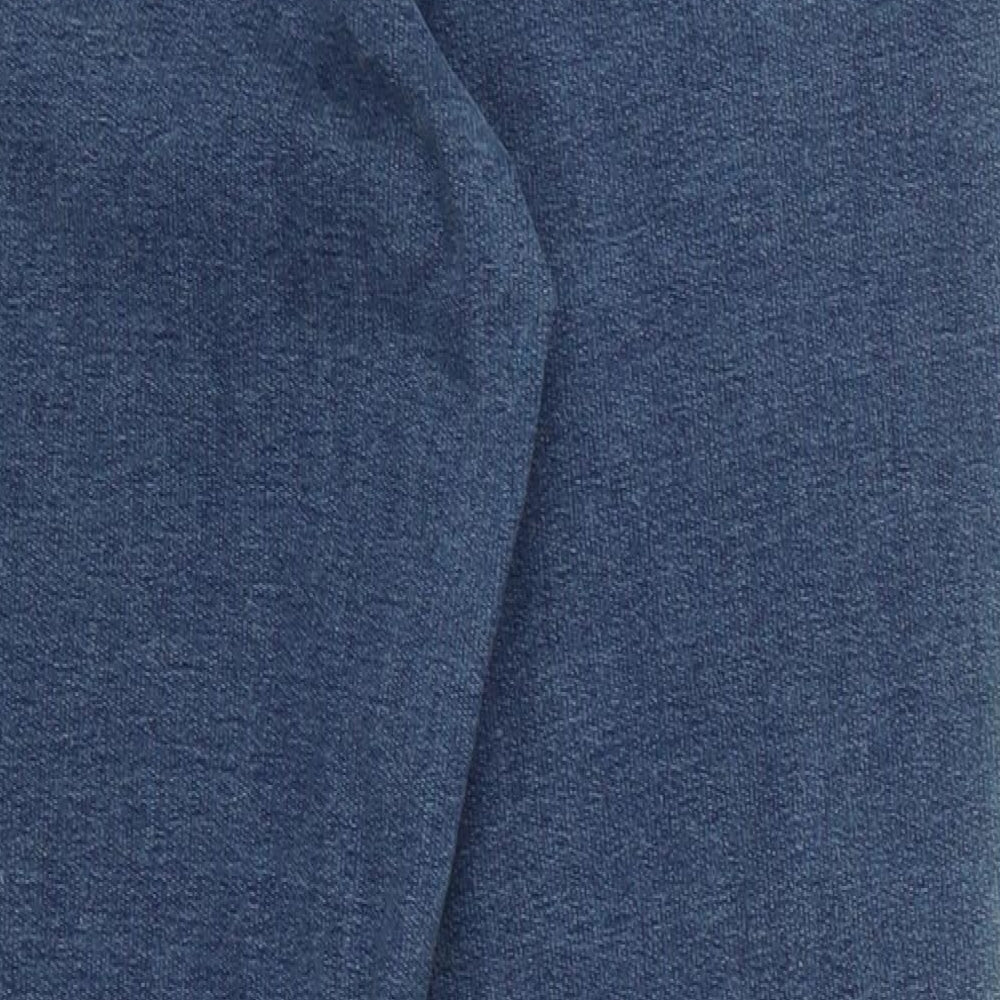 Quechua Womens Blue Denim Straight Jeans Size XS L27.5 in