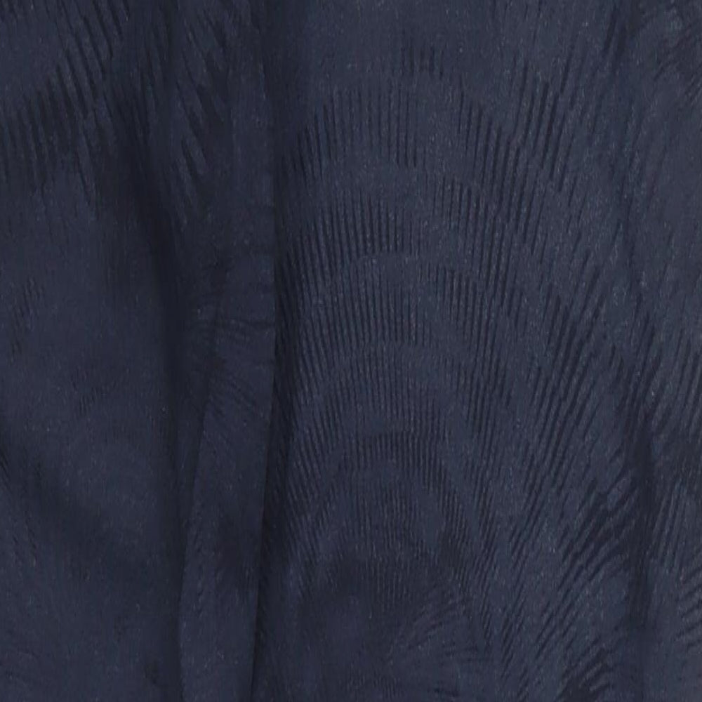 Principles Womens Blue Trousers Size 12 L29 in - Abstract