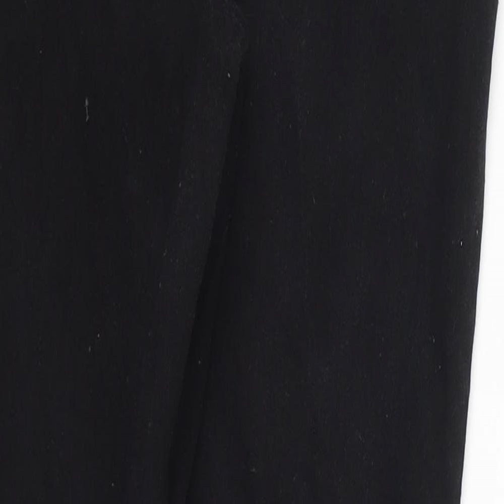 Boohoo Womens Black Denim Skinny Jeans Size 10 L26 in