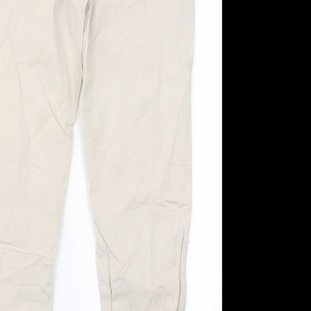 Promod Womens Beige Trousers Size 27 in L23 in