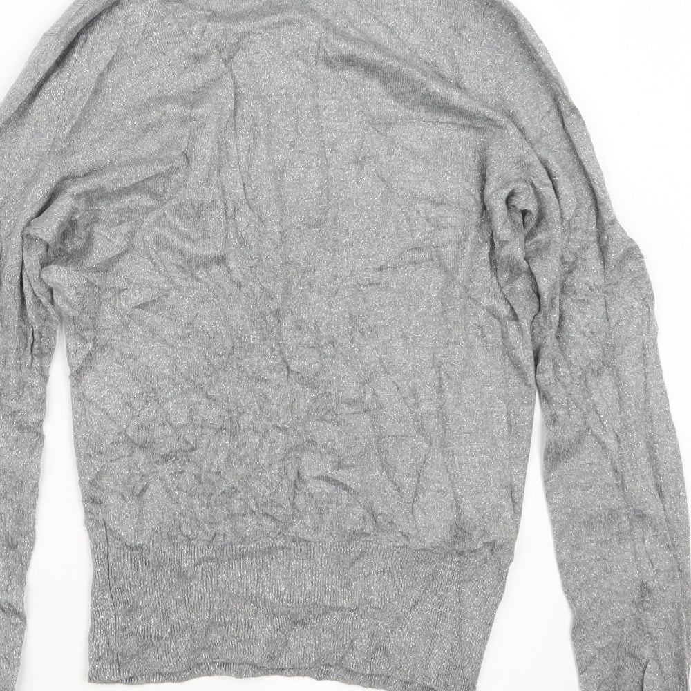 H&M Womens Grey Pullover Jumper Size M