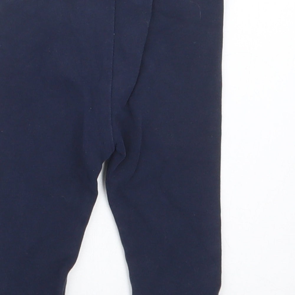 NEXT Girls Blue Capri Trousers Size 6-9 Months