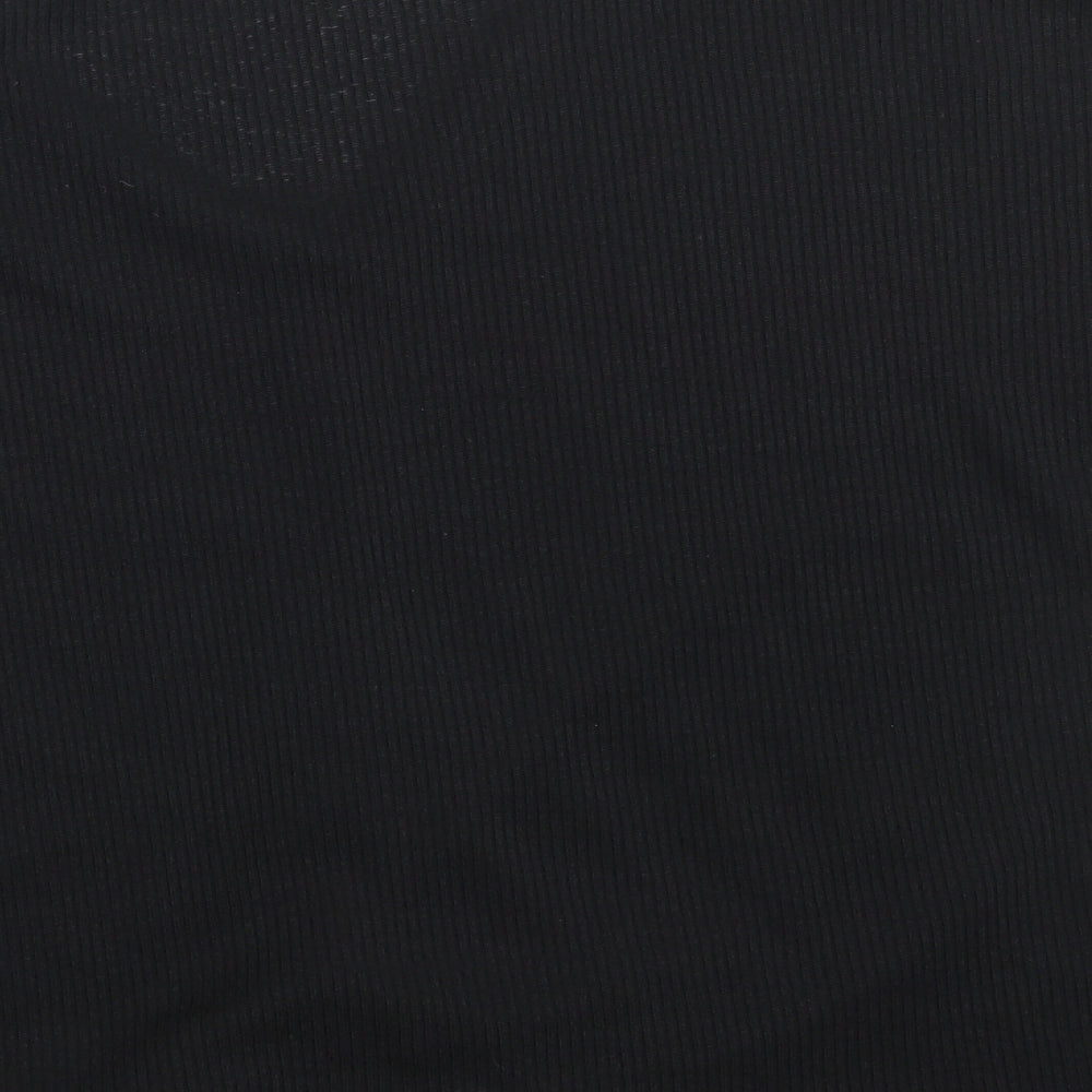 Papaya Womens Black Pullover Sweatshirt Size 12