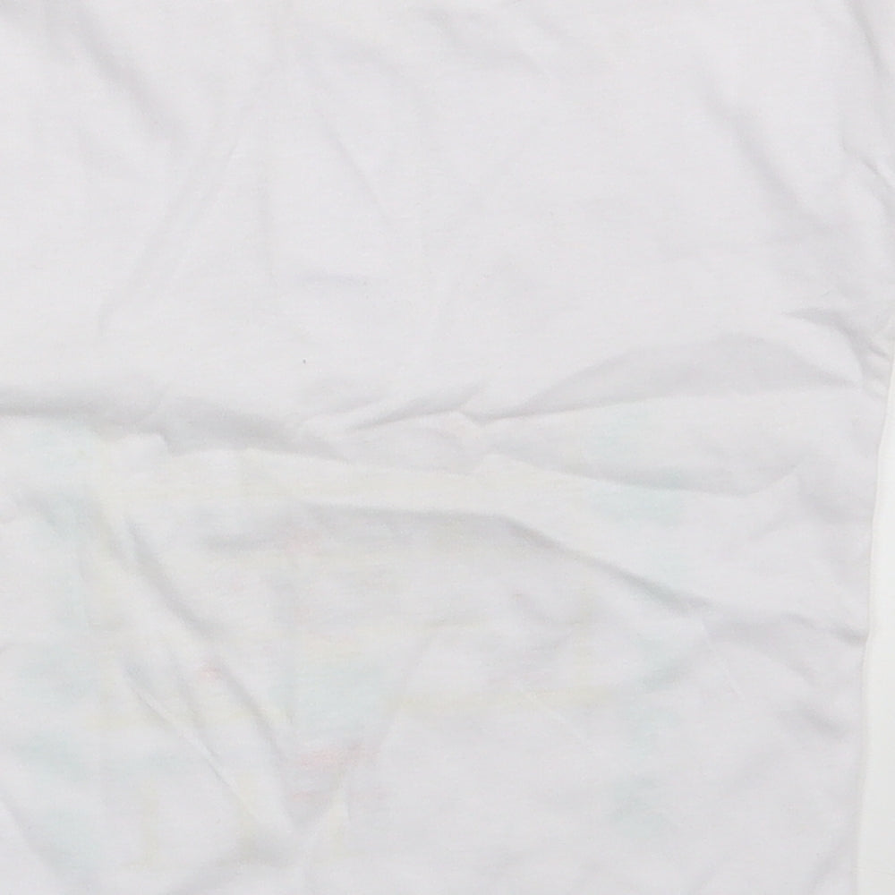 Preworn Boys White Basic T-Shirt Size 4 Years