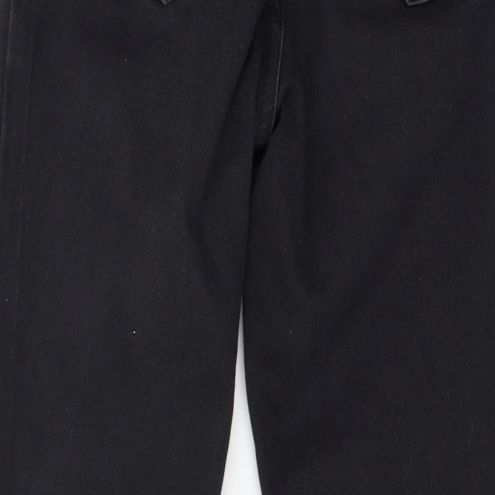 Denim & Co. Womens Black Denim Skinny Jeans Size 8 L24 in