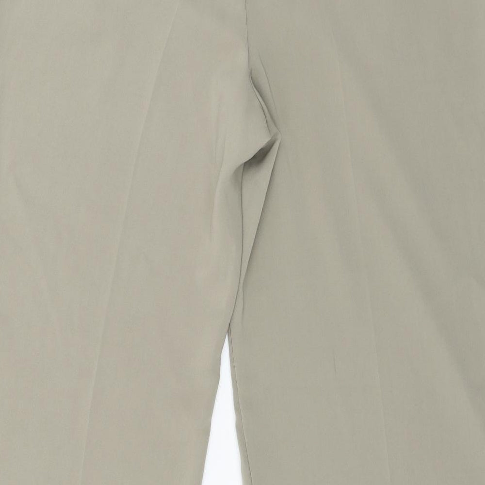 Marks & Spencer Womens Grey Trousers Size 34 in L29 in