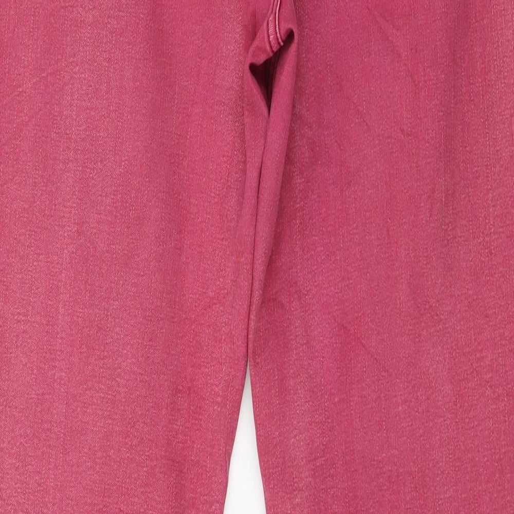 Street One Womens Pink Denim Skinny Jeans Size 34 in L31 in