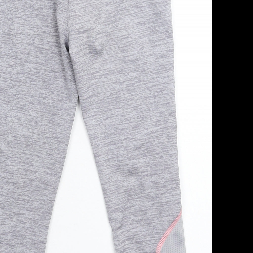 TU Girls Grey Jegging Trousers Size 8 Years - Legging