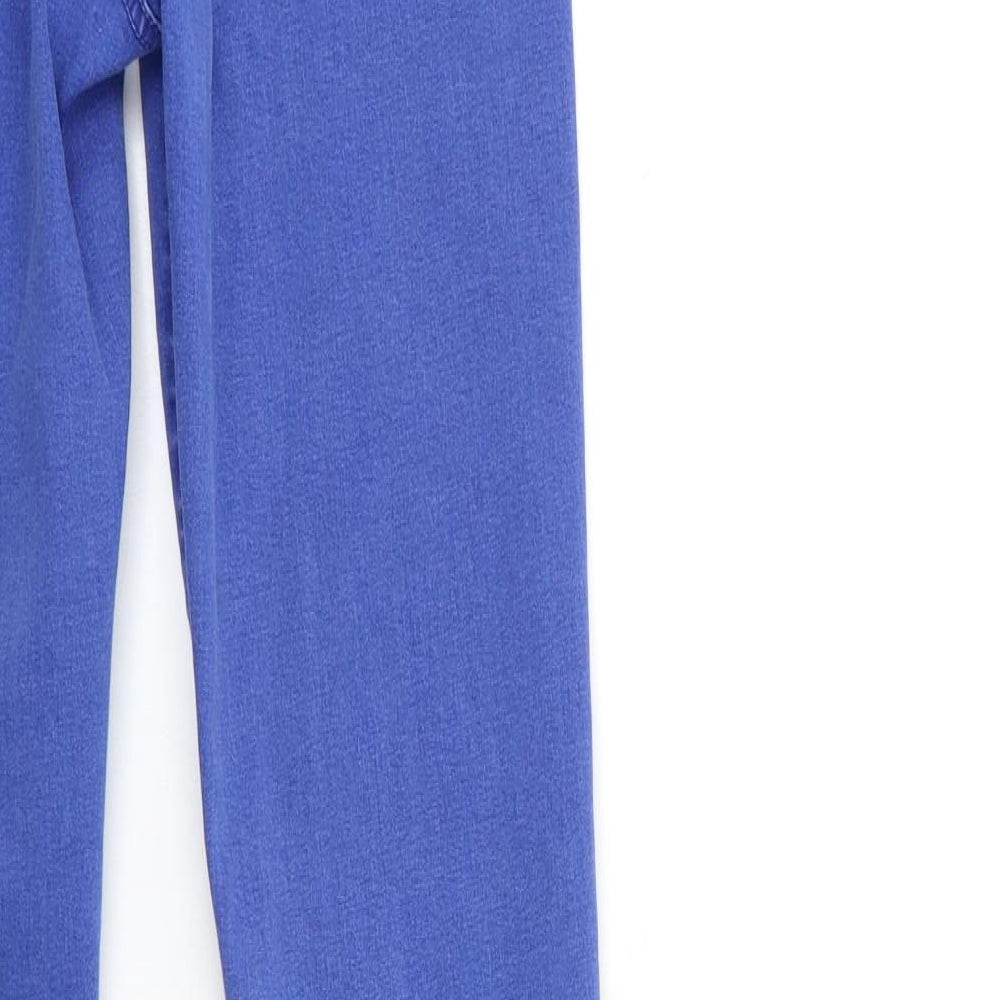 Denim & Co. Womens Blue Denim Skinny Jeans Size 14 L29 in