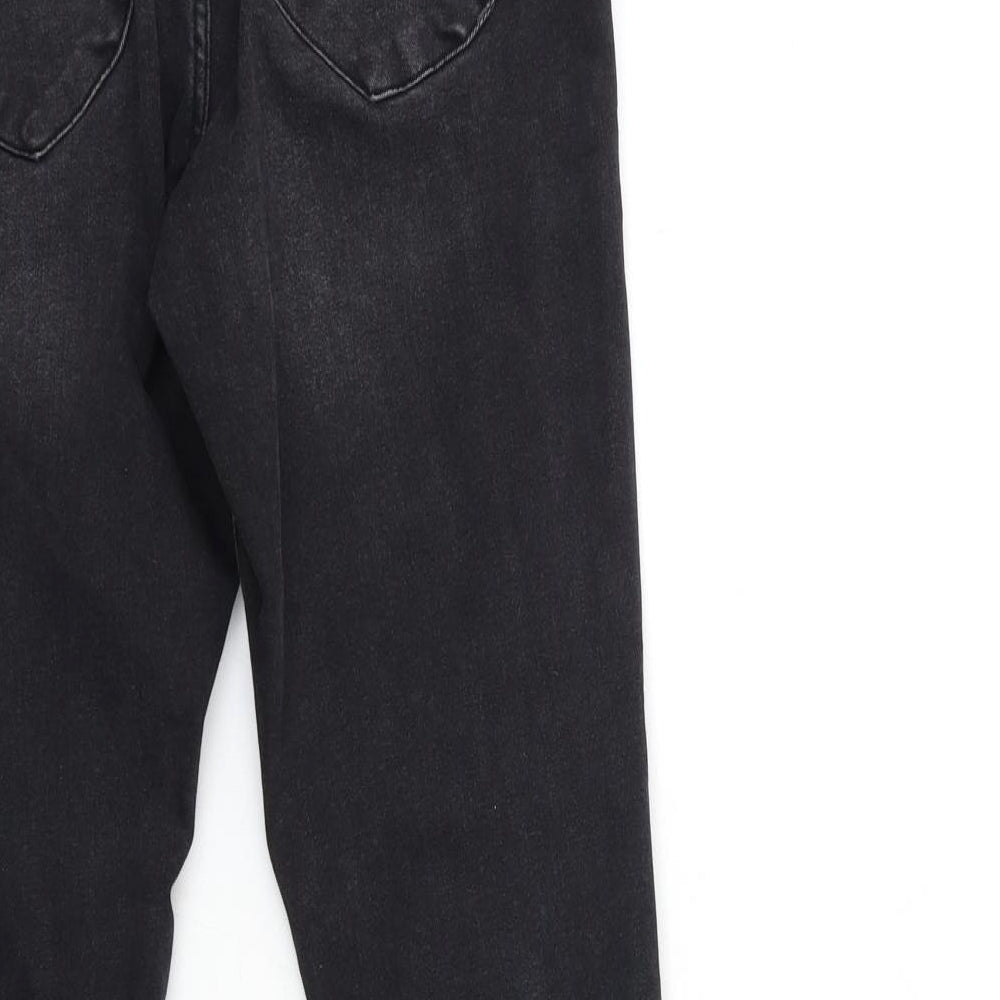 H&M Womens Black Denim Skinny Jeans Size 29 in L30 in