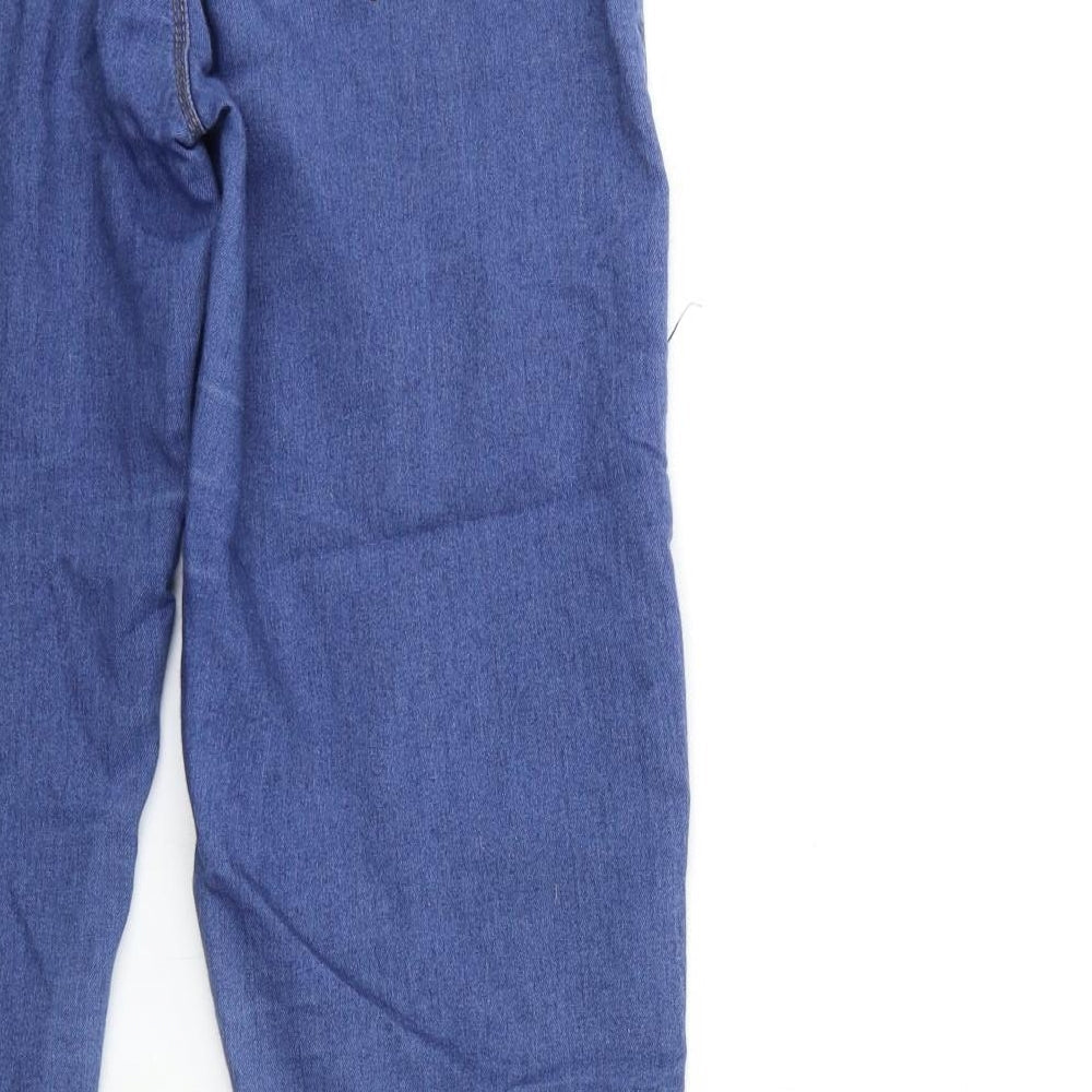 Denim & Co. Womens Blue Denim Jegging Jeans Size 10 L29 in