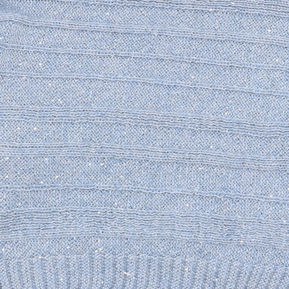 Asda George Womens Blue Pullover Jumper Size M