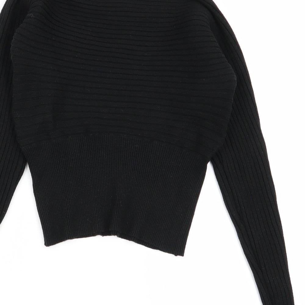 Select Womens Black Pullover Jumper Size 6