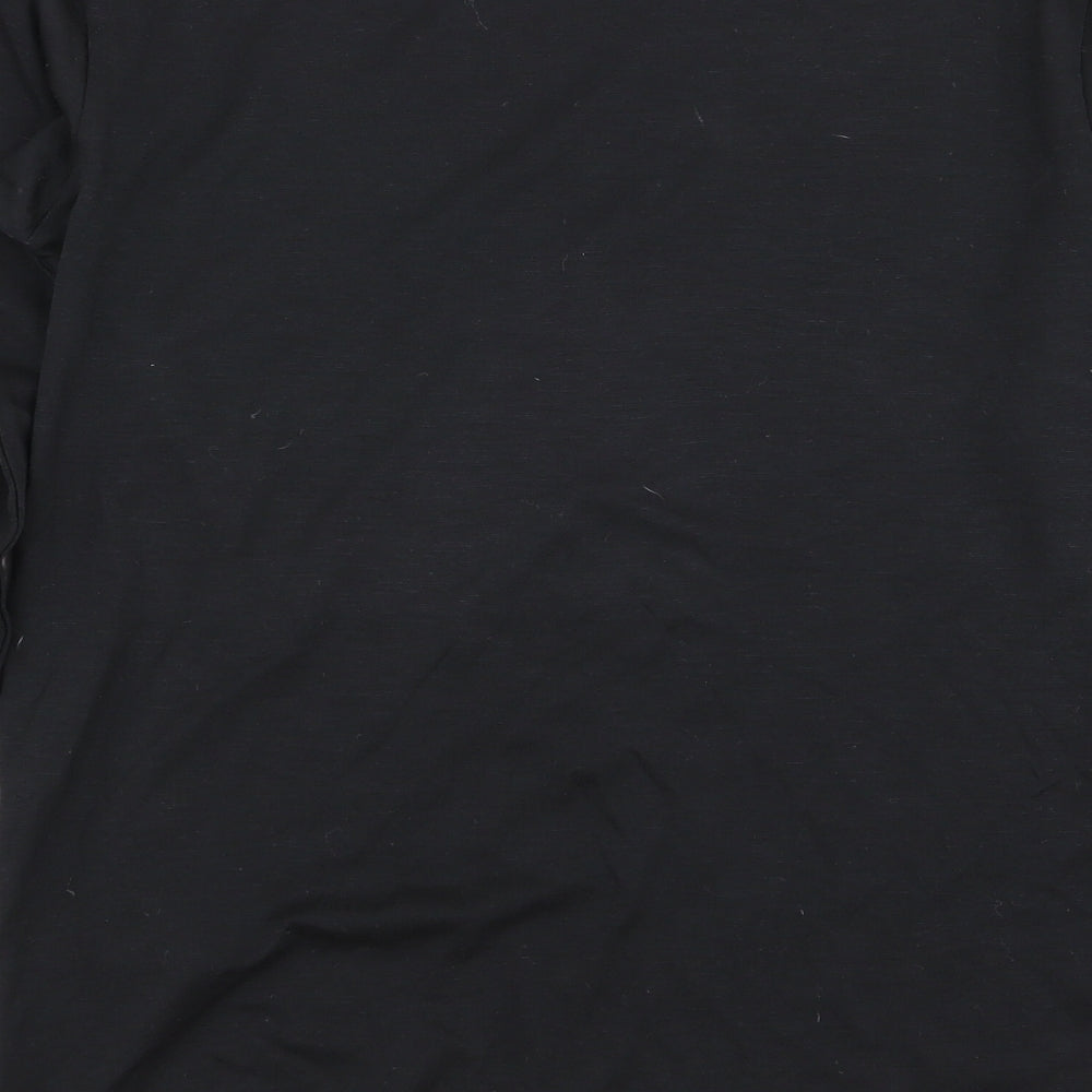 heat Boys Black Basic T-Shirt Size L