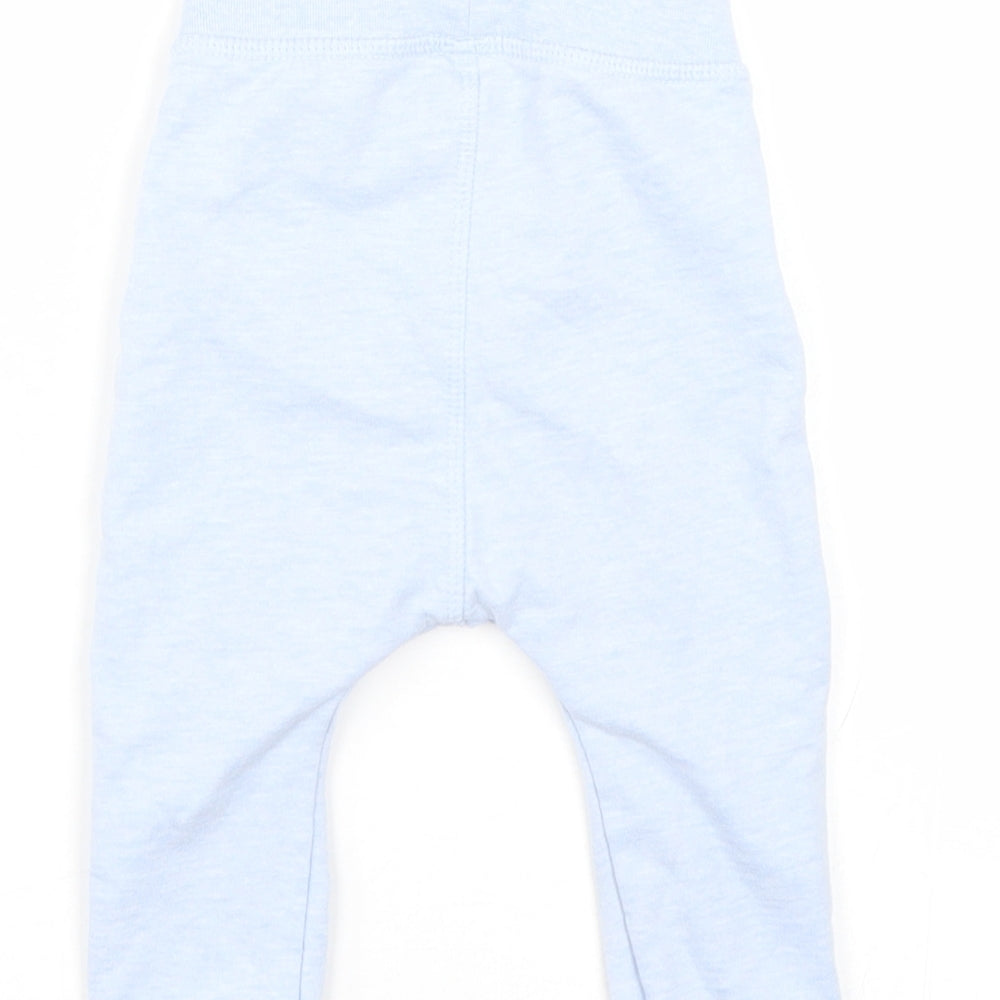 Nutmeg Girls Blue Sweatpants Trousers Size 6-9 Months