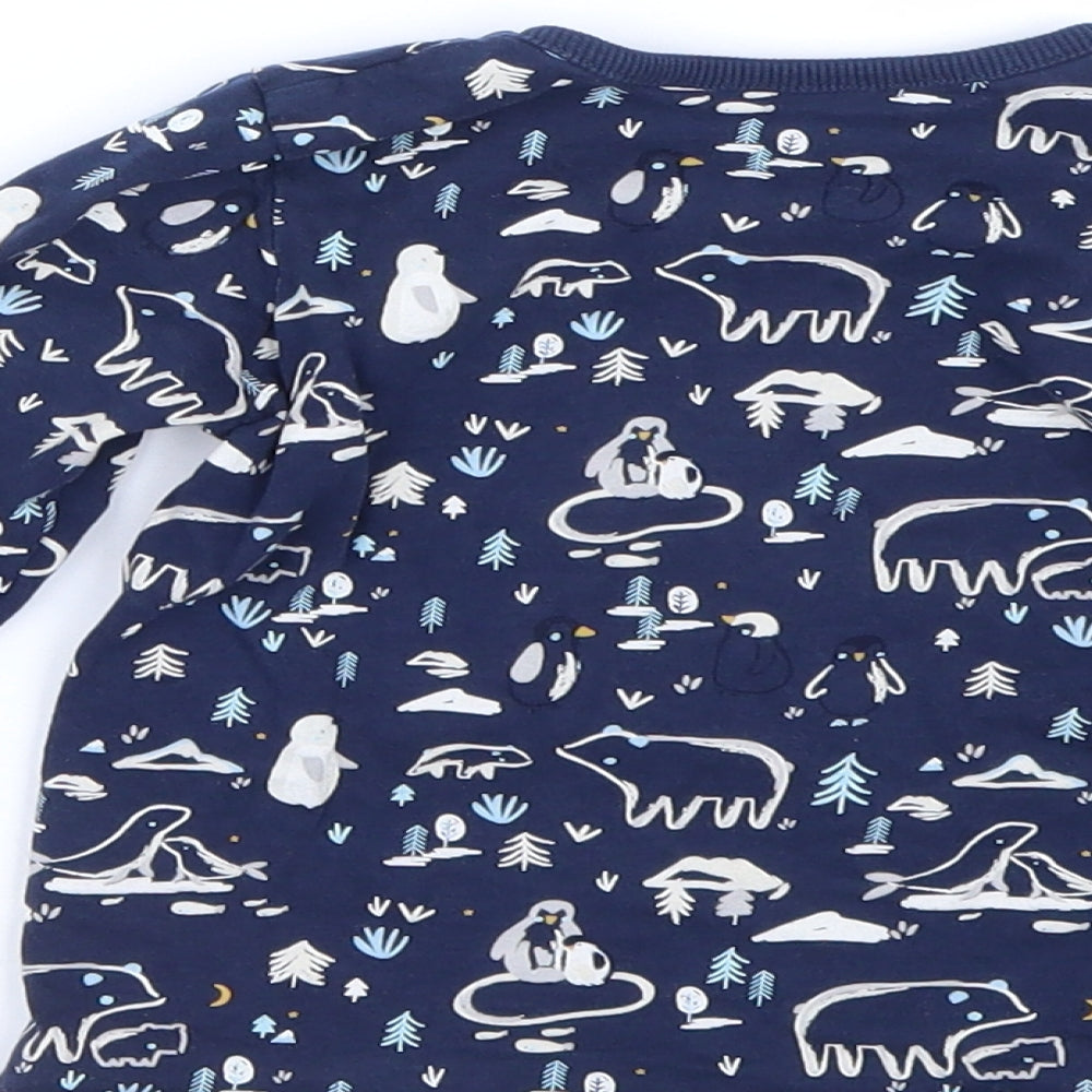 George Girls Blue Cami Pyjama Top Size 9-12 Months