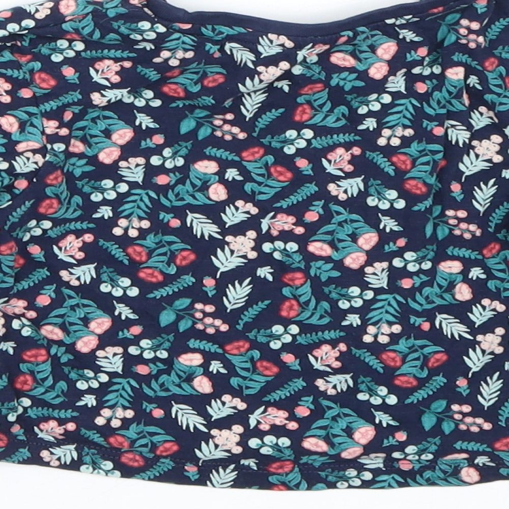Primark Girls Multicoloured Floral Basic T-Shirt Size 36 Months