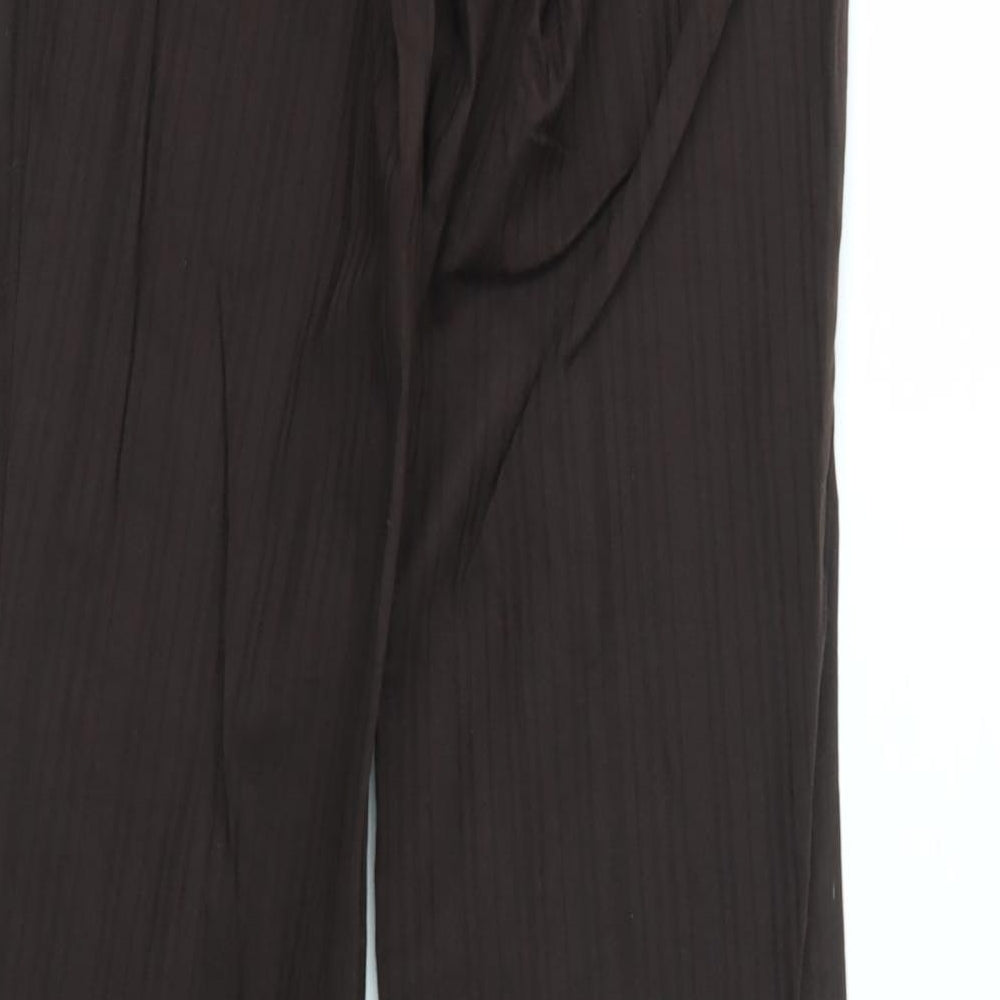 Preworn Womens Brown Trousers Size 30 in L32 in