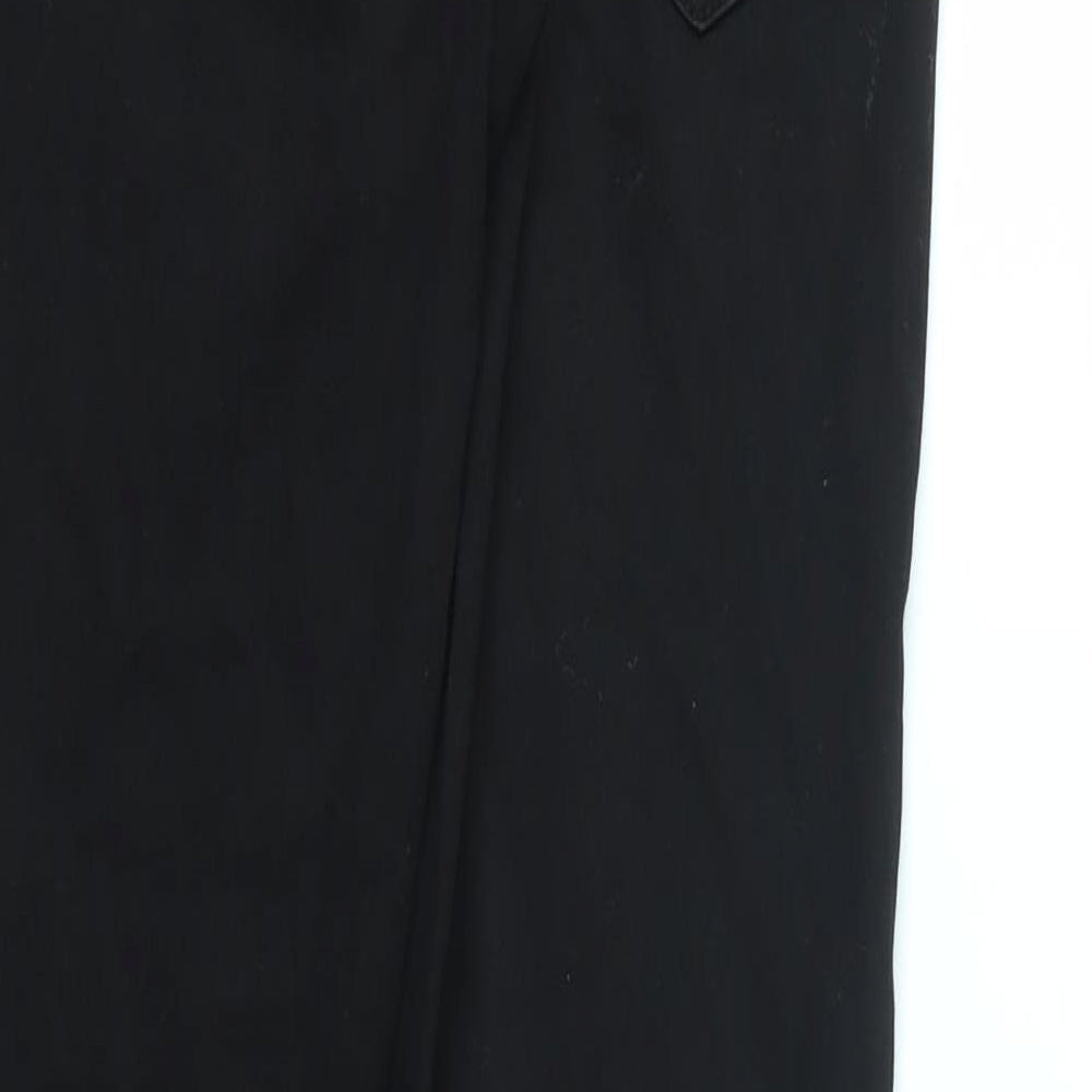 Dorothy Perkins Womens Black Trousers Size 10 L31 in