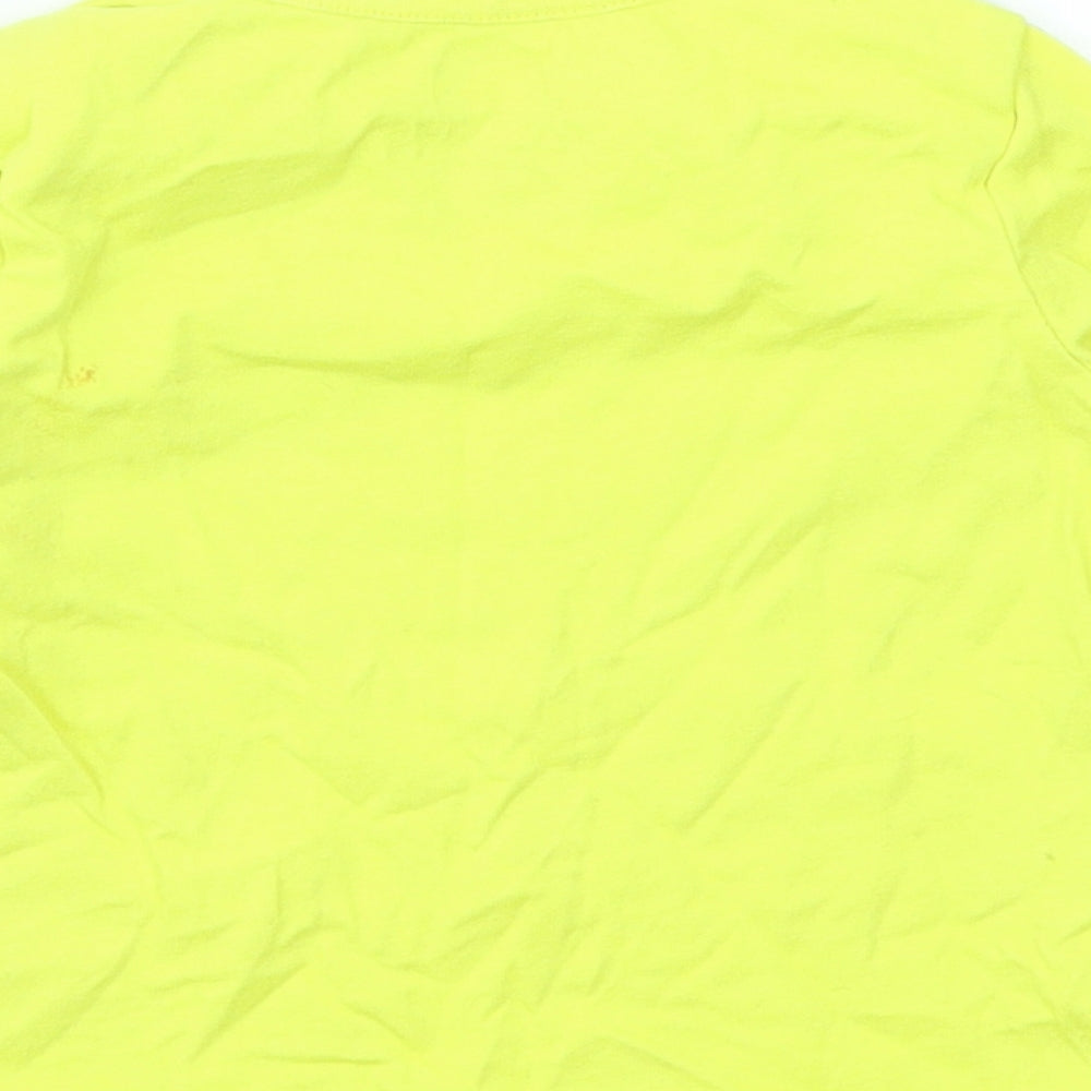 F&F Girls Yellow Basic T-Shirt Size 9-12 Months
