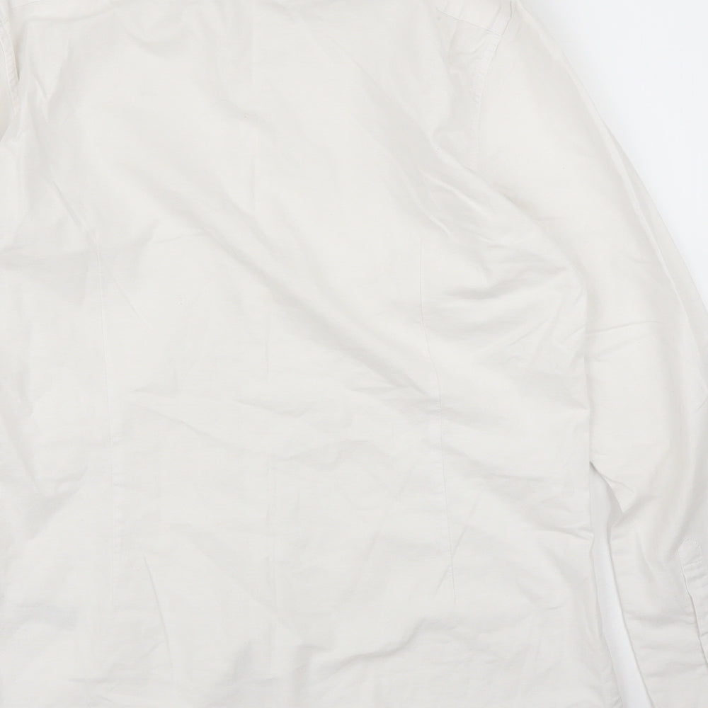 ASOS Mens White Button-Up Size S