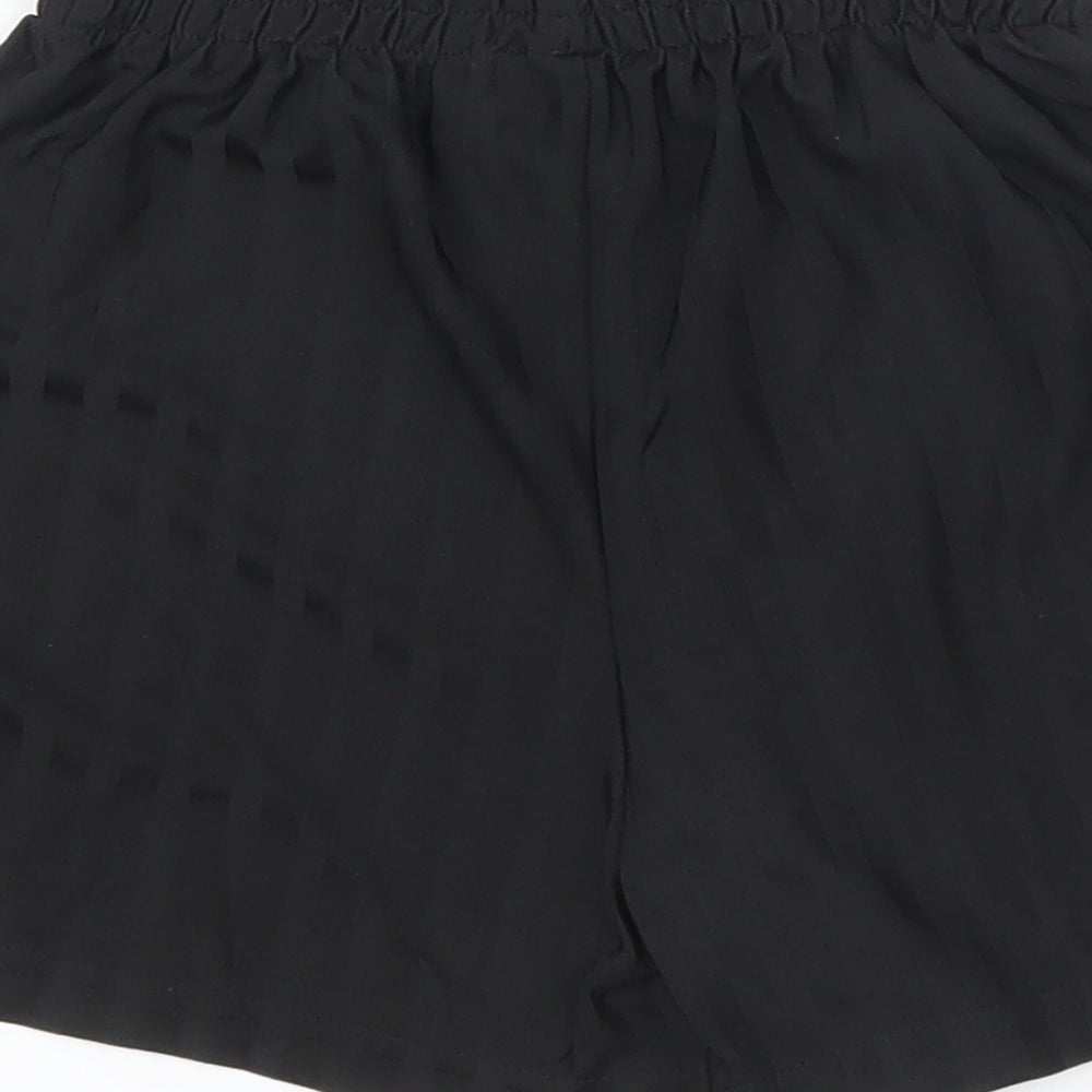 TU Boys Black Sweat Shorts Size 5 Years
