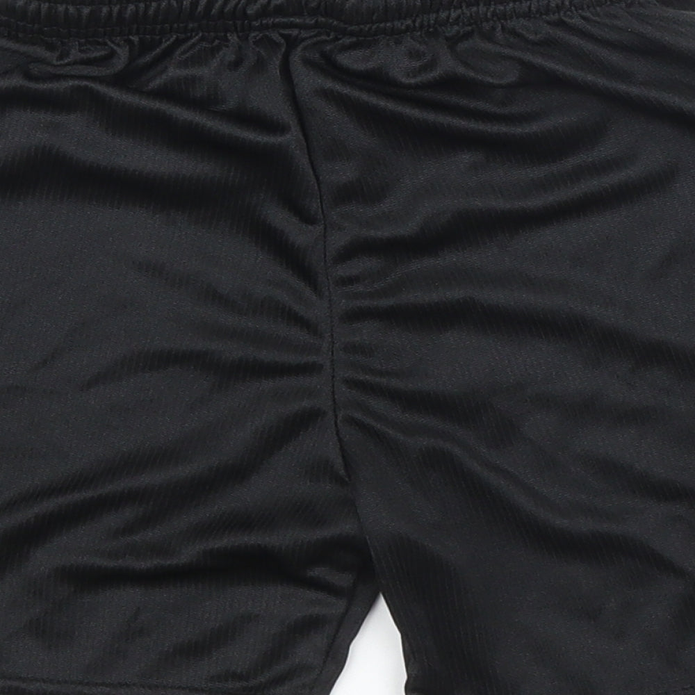 Precision Boys Black Sweat Shorts Size 5 Years