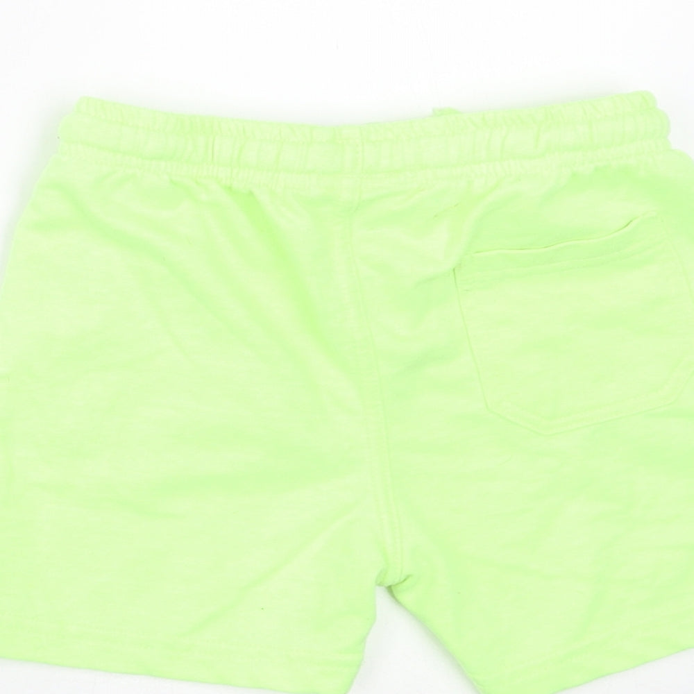 Hullabaloo Boys Green Sweat Shorts Size 5-6 Years